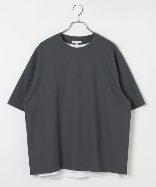 GLOBAL WORK(グローバルワーク)の「トクトク2SET Tシャツ×タンク/816451(Tシャツ/カットソー・メンズ・キャメル/チャコールグレー/スカイブルー・LARGE/SMALL/MEDIUM/X-LARGE)」の1枚目の写真