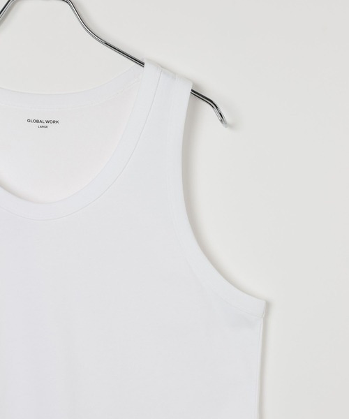 GLOBAL WORK(グローバルワーク)の「トクトク2SET Tシャツ×タンク/816451(Tシャツ/カットソー・メンズ・キャメル/チャコールグレー/スカイブルー・LARGE/SMALL/MEDIUM/X-LARGE)」の13枚目の写真
