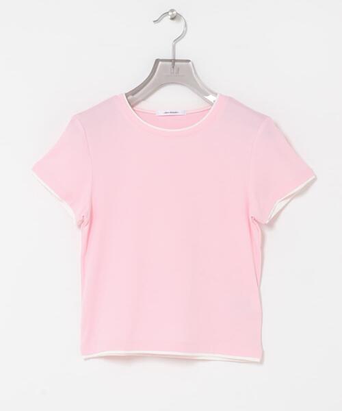 URBAN RESEARCH（アーバンリサーチ）の「レイヤードライクTシャツ（Tシャツ/カットソー・レディース・ピンク/レッド/ネイビー・FREE）」の16枚目の写真