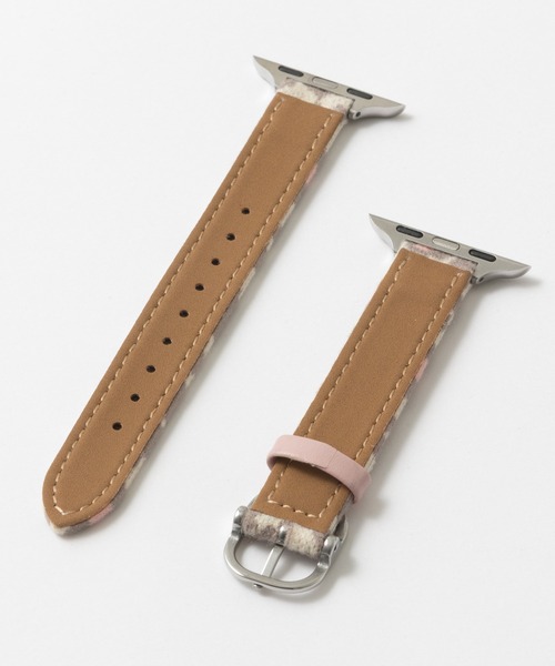 emonique(エモニーク)の「レオパード柄 アニマル柄 ヒョウ柄 アップルウォッチバンド Apple Watch バンド【38mm/40mm/41mm 対応】(デジタル腕時計・レディース・ライトブラウン/ブラック/ホワイト×ピンク/ブラウン/カーキ・38)」の9枚目の写真
