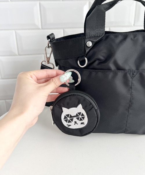 HAPPY FACE（ハッピーフェイス）の「EMMAポーチ付き２WAYショルダー　GY（ショルダーバッグ・レディース・グレー・ONE SIZE）」の17枚目の写真