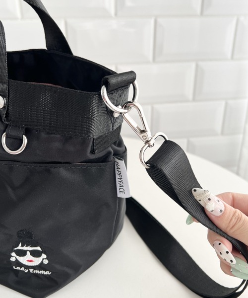 HAPPY FACE（ハッピーフェイス）の「EMMAポーチ付き２WAYショルダー　GY（ショルダーバッグ・レディース・グレー・ONE SIZE）」の22枚目の写真
