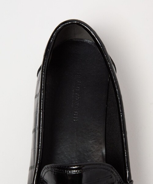 BEAUTY&YOUTH UNITED ARROWS（ビューティーアンドユースユナイテッドアローズ）の「レザーライク エンボス ギャザー ローファー（ローファー・レディース・ダークブラウン/ブラック・36/36h/37/37h/38）」の18枚目の写真