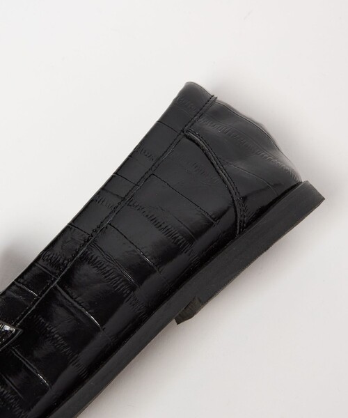 BEAUTY&YOUTH UNITED ARROWS（ビューティーアンドユースユナイテッドアローズ）の「レザーライク エンボス ギャザー ローファー（ローファー・レディース・ダークブラウン/ブラック・36/36h/37/37h/38）」の20枚目の写真