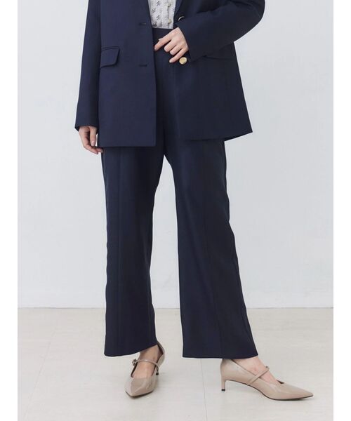 TONAL（トーナル）の「マルチセットマリンストレートパンツ（スラックス・レディース・ブラウン/グレー/ピンク/ネイビー・SMALL/MEDIUM）」の3枚目の写真