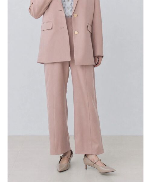 TONAL（トーナル）の「マルチセットマリンストレートパンツ（スラックス・レディース・ブラウン/グレー/ピンク/ネイビー・SMALL/MEDIUM）」の4枚目の写真