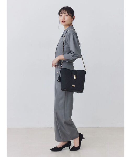 TONAL（トーナル）の「マルチセットマリンストレートパンツ（スラックス・レディース・ブラウン/グレー/ピンク/ネイビー・SMALL/MEDIUM）」の8枚目の写真