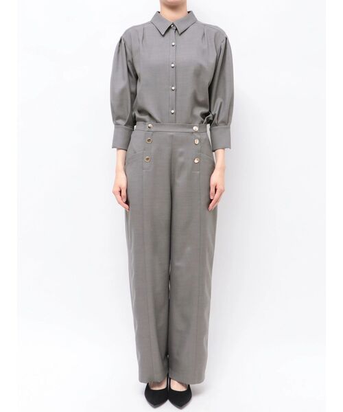 TONAL（トーナル）の「マルチセットマリンストレートパンツ（スラックス・レディース・ブラウン/グレー/ピンク/ネイビー・SMALL/MEDIUM）」の17枚目の写真