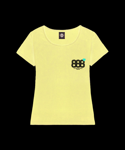 PRIMATE(プライメイト)の「REBORN レディース Uネック スリムフィット 半袖Tシャツ 6 COLORS(Tシャツ/カットソー・レディース・ピンク/ネイビー/ホワイト/ミント/ブラック/ミックスグレー・SMALL/MEDIUM)」の5枚目の写真