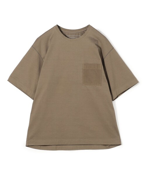 TOMORROWLAND (トゥモローランド)の「コットン ヘビーピューリティー天竺Tシャツ(Tシャツ/カットソー・メンズ・グレー/ホワイト/チャコールグレー/オレンジ/ライトブルー/カーキ・L/S/M)」の5枚目の写真