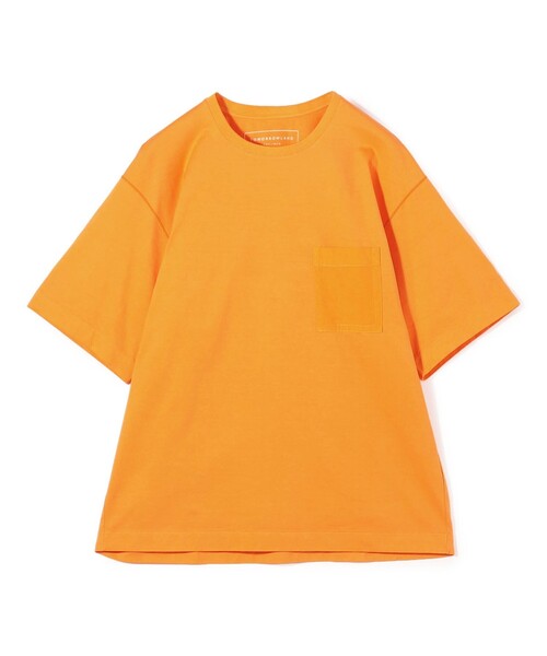 TOMORROWLAND (トゥモローランド)の「コットン ヘビーピューリティー天竺Tシャツ(Tシャツ/カットソー・メンズ・グレー/ホワイト/チャコールグレー/オレンジ/ライトブルー/カーキ・L/S/M)」の6枚目の写真