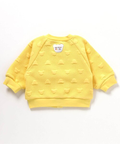 apres les cours(アプレレクール)の「tiny bear Palette ジャガードカーディガン(その他ベビーウェア・キッズ・イエロー/レッド/アイボリー・80/70/90)」の19枚目の写真