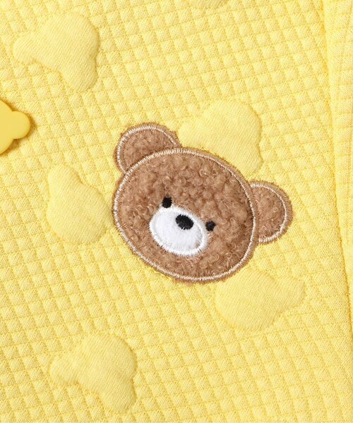 apres les cours(アプレレクール)の「tiny bear Palette ジャガードカーディガン(その他ベビーウェア・キッズ・イエロー/レッド/アイボリー・80/70/90)」の22枚目の写真