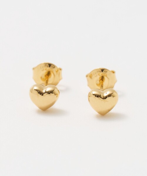 Steven Alan(スティーブンアラン)の「<Steven Alan>ハート スタッド ピアス(ピアス(両耳用)・レディース・ゴールド・FREE)」の1枚目の写真