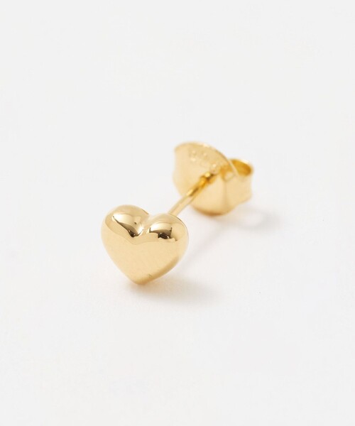 Steven Alan(スティーブンアラン)の「<Steven Alan>ハート スタッド ピアス(ピアス(両耳用)・レディース・ゴールド・FREE)」の2枚目の写真