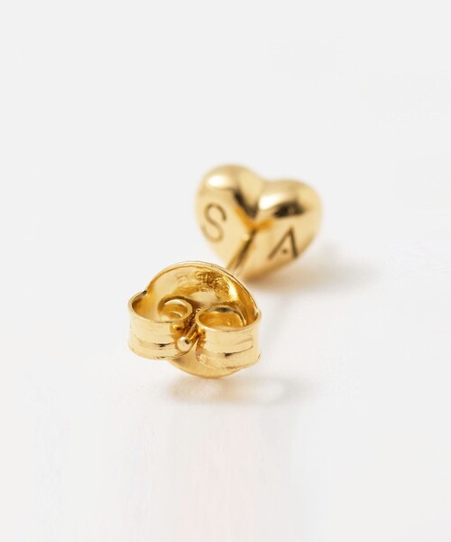 Steven Alan(スティーブンアラン)の「<Steven Alan>ハート スタッド ピアス(ピアス(両耳用)・レディース・ゴールド・FREE)」の4枚目の写真
