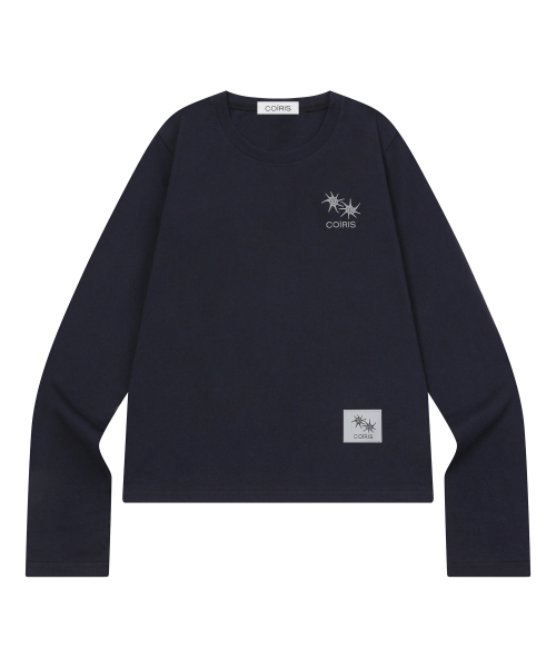 COIRIS(コイリス)の「クレヨンポニーグラフィックロングスリーブTシャツ(4カラー)(Tシャツ/カットソー・レディース・ホワイト/ライトグレー/ブラック/ネイビー・FREE)」の5枚目の写真