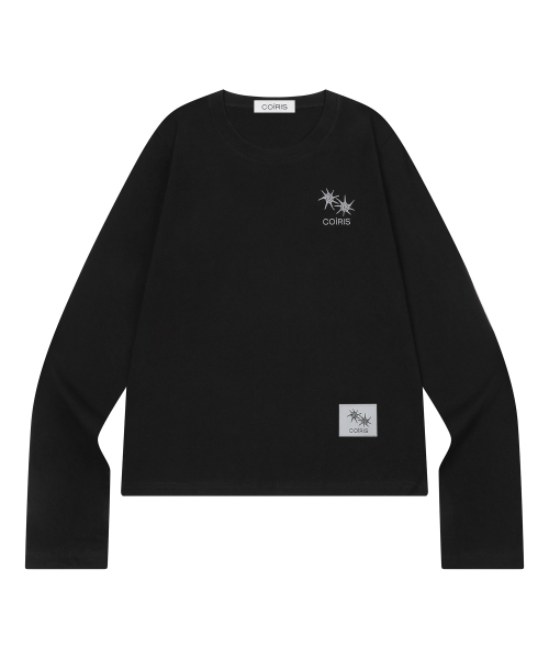 COIRIS(コイリス)の「クレヨンポニーグラフィックロングスリーブTシャツ(4カラー)(Tシャツ/カットソー・レディース・ホワイト/ライトグレー/ブラック/ネイビー・FREE)」の7枚目の写真
