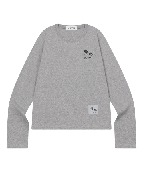 COIRIS(コイリス)の「クレヨンポニーグラフィックロングスリーブTシャツ(4カラー)(Tシャツ/カットソー・レディース・ホワイト/ライトグレー/ブラック/ネイビー・FREE)」の9枚目の写真