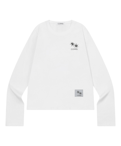 COIRIS(コイリス)の「クレヨンポニーグラフィックロングスリーブTシャツ(4カラー)(Tシャツ/カットソー・レディース・ホワイト/ライトグレー/ブラック/ネイビー・FREE)」の11枚目の写真