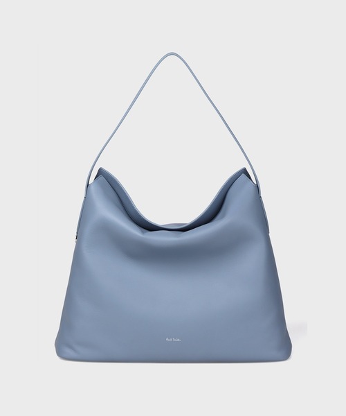 Paul Smith(ポールスミス)の「ウィメンズ リュクスアングル トートバッグ / 465002 WN301T(トートバッグ・レディース・グレイッシュブルー/チョコ・FREE)」の1枚目の写真