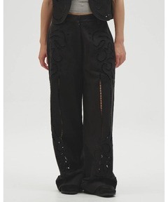 セール】Cutwork Lace Pants（その他パンツ）｜anuke（アンヌーク）の