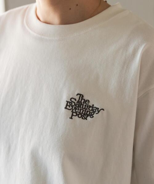 FORK&SPOON(フォークアンドスプーン)の「FORK&SPOON バックプリントTシャツ(Tシャツ/カットソー・レディース・ネイビー/オフホワイト・1)」の6枚目の写真