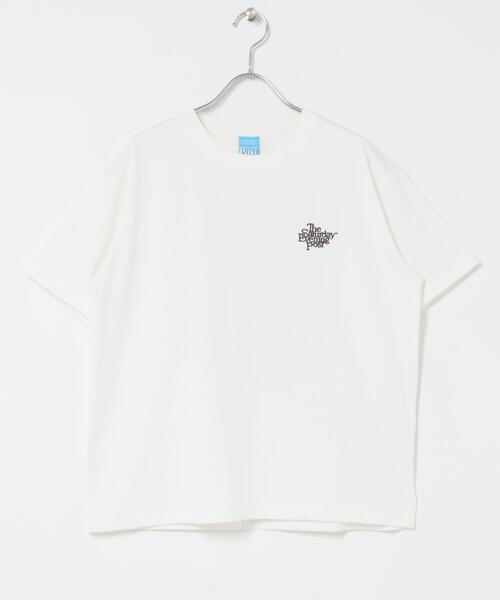 FORK&SPOON(フォークアンドスプーン)の「FORK&SPOON バックプリントTシャツ(Tシャツ/カットソー・レディース・ネイビー/オフホワイト・1)」の10枚目の写真