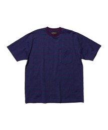Pocket Tee Jacquard Stripe