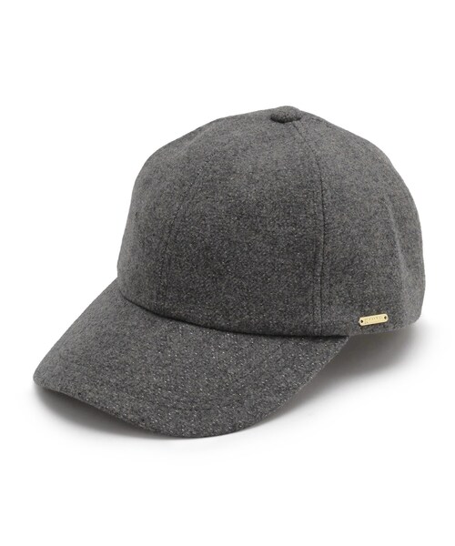 grove(グローブ)の「ラメキャップ(キャップ・レディース・ブラック系/ベージュ系その他3/チャコール・00)」の1枚目の写真