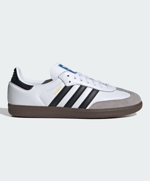 adidas（アディダス）の「adidas Originals/アディダス オリジナルス/SAMBA OG（スニーカー・レディース・ホワイト/ブラック・24.5cm/24.0cm/23.5cm/23.0cm）」の2枚目の写真
