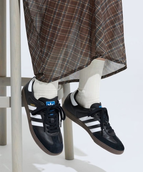 adidas（アディダス）の「adidas Originals/アディダス オリジナルス/SAMBA OG（スニーカー・レディース・ホワイト/ブラック・24.5cm/24.0cm/23.5cm/23.0cm）」の22枚目の写真