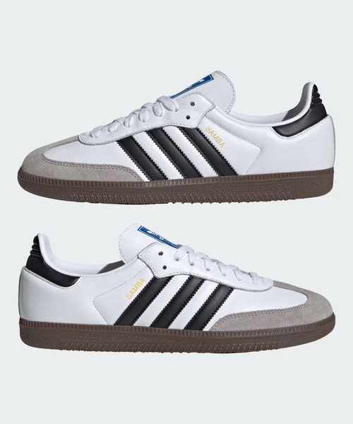 adidas（アディダス）の「adidas Originals/アディダス オリジナルス/SAMBA OG（スニーカー・レディース・ホワイト/ブラック・24.5cm/24.0cm/23.5cm/23.0cm）」の14枚目の写真