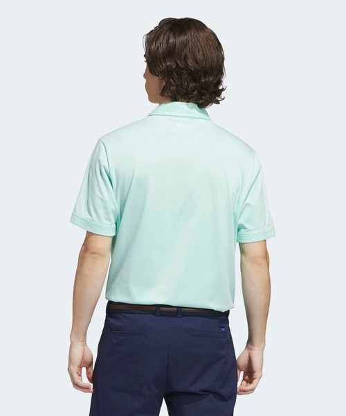 adidas(アディダス)の「オリジナルスゴルフ チェストポケット 半袖シャツ【adidas Golf/アディダスゴルフ】(ポロシャツ・メンズ・グリーン系その他・X-LARGE/LARGE/3XL/XX-LARGE/SMALL/MEDIUM)」の2枚目の写真