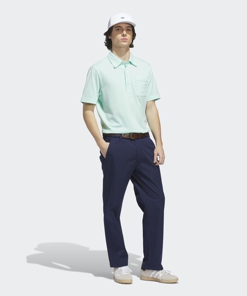adidas(アディダス)の「オリジナルスゴルフ チェストポケット 半袖シャツ【adidas Golf/アディダスゴルフ】(ポロシャツ・メンズ・グリーン系その他・X-LARGE/LARGE/3XL/XX-LARGE/SMALL/MEDIUM)」の5枚目の写真