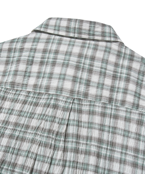 F.ILLUMINATE(フィルミネイト)の「リンクルタータンチェックシャツ-グリーン(シャツ/ブラウス・レディース・その他・SMALL/MEDIUM/LARGE)」の9枚目の写真