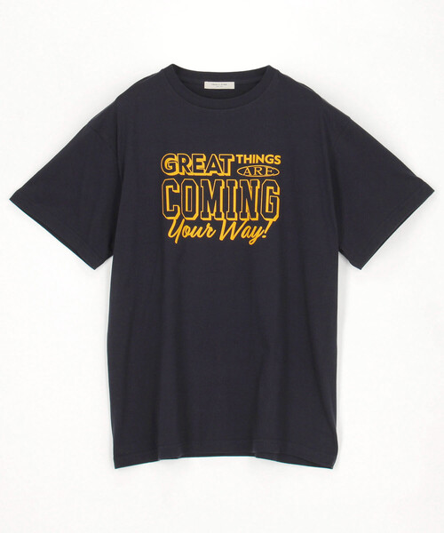 FREAK'S STORE(フリークスストア)の「メッセージ ロゴTシャツ(Great Things)/グレイトティングス Tシャツ(Tシャツ/カットソー・レディース・ワインレッド/グリーン/ネイビー・フリ-)」の18枚目の写真