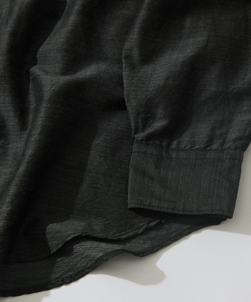 marka(マーカ)の「【marka/マーカ】OPEN COLLAR L/S SHIRT(シャツ/ブラウス・メンズ・グレー・2/1)」の5枚目の写真