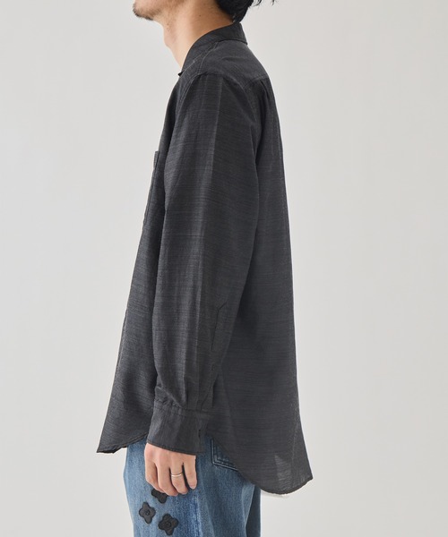 marka(マーカ)の「【marka/マーカ】OPEN COLLAR L/S SHIRT(シャツ/ブラウス・メンズ・グレー・2/1)」の8枚目の写真