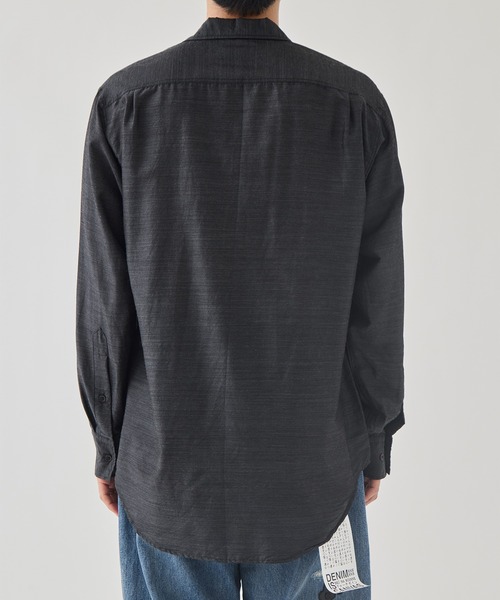 marka(マーカ)の「【marka/マーカ】OPEN COLLAR L/S SHIRT(シャツ/ブラウス・メンズ・グレー・2/1)」の9枚目の写真