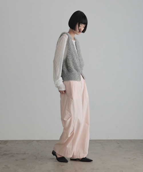 LOWRYS FARM(ローリーズファーム)の「タックボリュームパンツ 1051987(その他パンツ・レディース・ピンク/ベージュ/ブラック・MEDIUM/LARGE)」の11枚目の写真