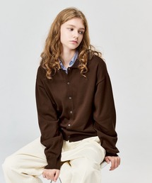 HIGH GAUGE L/S KNIT SHIRT / ハイゲージL/Sニットシャツ