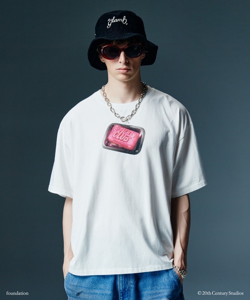 glamb(グラム)の「FIGHT CLUB/Soap T-Shirt / ファイトクラブ/ソープTシャツ(Tシャツ/カットソー・メンズ・ホワイト/ブラック・S/M/L)」の10枚目の写真