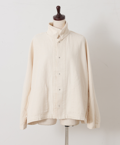JOURNAL STANDARD LUXE(ジャーナルスタンダード ラックス)の「MATEY's ルーズデニムジャケット(その他アウター・レディース・ブラック/ホワイト・FREE)」の6枚目の写真