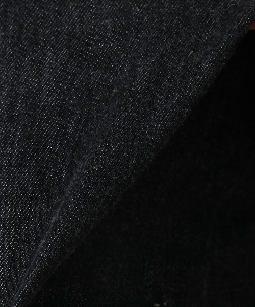 JOURNAL STANDARD LUXE(ジャーナルスタンダード ラックス)の「MATEY's ルーズデニムジャケット(その他アウター・レディース・ブラック/ホワイト・FREE)」の9枚目の写真