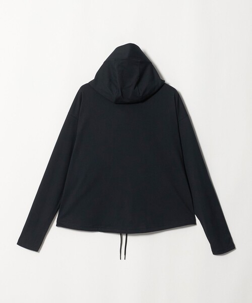 green label relaxing(グリーンレーベルリラクシング)の「【WEB限定】<at ease>ドロスト カットソー パーカー UVカット 接触冷感 遮熱(パーカー・レディース・ホワイト・FREE)」の11枚目の写真