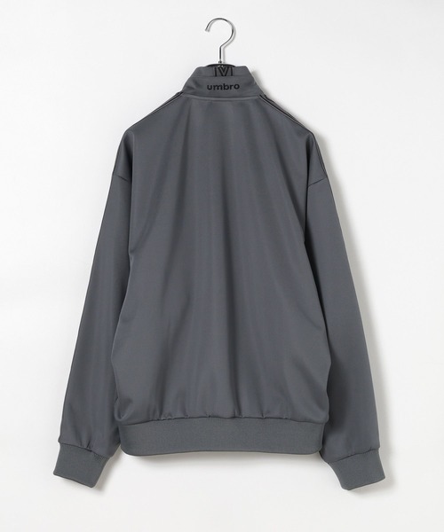 UMBRO(アンブロ)の「【UMBRO(アンブロ)】別注トラックジャケット(ブルゾン・メンズ・グレー/ブラック・MEDIUM/LARGE)」の7枚目の写真