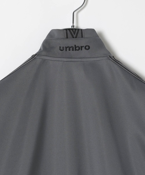 UMBRO(アンブロ)の「【UMBRO(アンブロ)】別注トラックジャケット(ブルゾン・メンズ・グレー/ブラック・MEDIUM/LARGE)」の8枚目の写真
