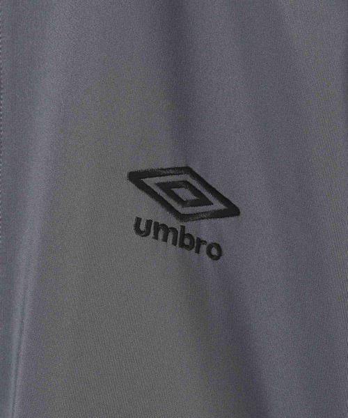 UMBRO(アンブロ)の「【UMBRO(アンブロ)】別注トラックジャケット(ブルゾン・メンズ・グレー/ブラック・MEDIUM/LARGE)」の9枚目の写真