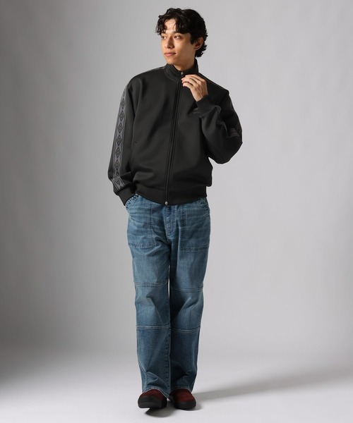 UMBRO(アンブロ)の「【UMBRO(アンブロ)】別注トラックジャケット(ブルゾン・メンズ・グレー/ブラック・MEDIUM/LARGE)」の10枚目の写真